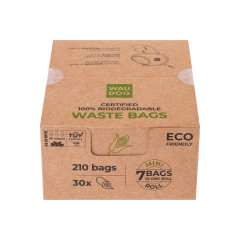 Кульки для відходів біо Waste Bag WauDog Collar