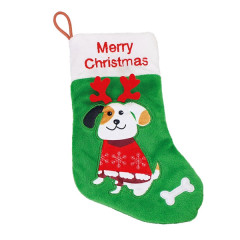 Іграшка м'яка для собак панчоха Merry Christmas Cristmas Nobby