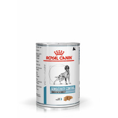 Ветеренарна дієта для собак з качкою Loaf Sensitivity Control Veterinary Royal Canin