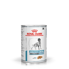Ветеренарна дієта для собак з куркою Loaf Sensitivity Control Veterinary Royal Canin