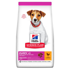 Сухий корм для цуценят з куркою Puppy Small & Mini Science Plan Hill's