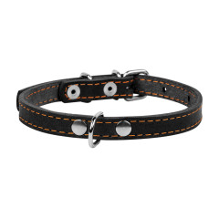 Нашийник одинарний (ш. 12мм. д. 24-32см.) чорний CoLLar