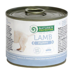 Вологий корм для цуценят з ягням Lamb Puppy Nature's Protection