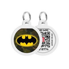Адресник "Бетмен зелений" Smart ID WauDog CoLLar