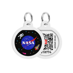 Адресник "NASA" Smart ID WauDog CoLLar