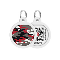Адресник "Камо сірий" Smart ID WauDog CoLLar