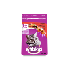 Сухий корм для котів з яловичиною Whiskas