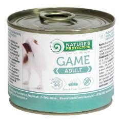 Вологий корм для собак adult Game Nature's Protection