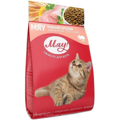 Сухий корм для котів ніжний кролик Мяу