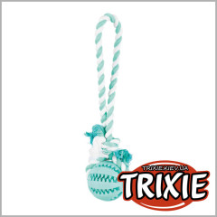 Іграшка Іграшка м'яч на канаті Denta Fun Trixie