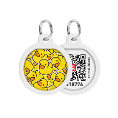 Адресник "Качки" Smart ID WauDog CoLLar