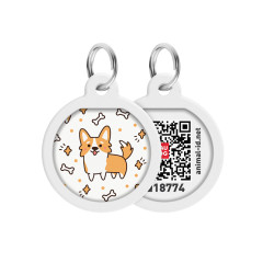Адресник "Коргі" Smart ID WauDog CoLLar