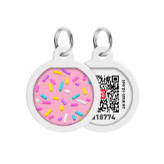 Адресник "Маршмеллоу" Smart ID WauDog CoLLar