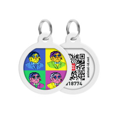Адресник "Бульдоги" Smart ID WauDog CoLLar