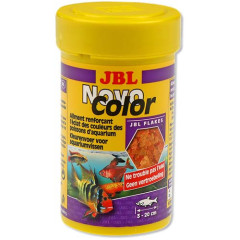 Корм для риб Novo Color, пласцівці для надання блискучого окрасу 100мл. JBL