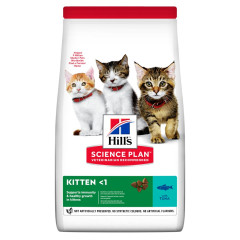 Сухий корм для кошенят з тунцем Kitten <1 Science Plan Hill's