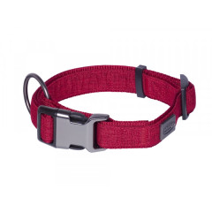 Нашийник червоний 16 мм 23-30 см Linen Deluxe Nobby
