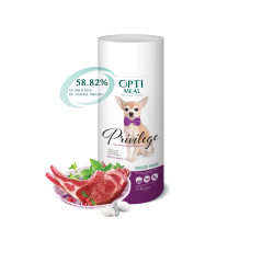 Сухий корм для собак з ягням 650 г. Grain Free Privilege Small Breed OptiMeal