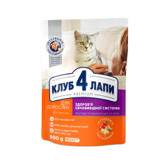 Сухий корм для котів Urinary Health Adult Cat Клуб 4 Лапи