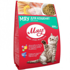 Сухий корм для кошенят Мяу