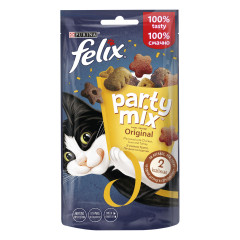 Ласощі для котів Original Mix 60 г Party Mix Felix Purina