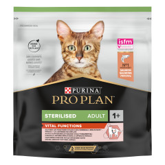 Сухий корм для котів з лососем Sterilised Pro Plan Purina