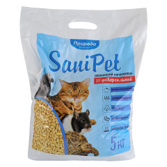 Наповнювач деревний універсальний Sani Pet Природа