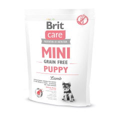Сухий корм для цуценят з ягням Puppy Mini Lamb Brit Care