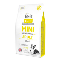 Сухий корм для собак з ягням Adult Mini Lamb Brit Care