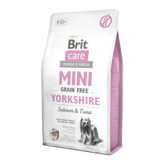 Сухий корм для собак з лососем та тунцем Yorkshire Mini Salmon & Tuna Brit Care