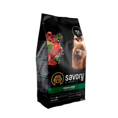Сухий корм для собак з ягням Fresh Lamb Small Breed Adult Dog Savory