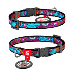 Нашийник (ш. 10мм. 20-30см.) "Літо" Nylon WauDog CoLLar