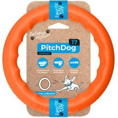 Іграшка кільце для апортировки  помаранчевий PitchDog CoLLar