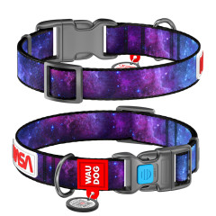 Нашийник NASA21, XL, 25мм, 35-58см Nylon WauDog CoLLar