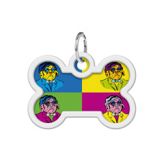 Адресник "Бульдоги" Smart ID WauDog CoLLar