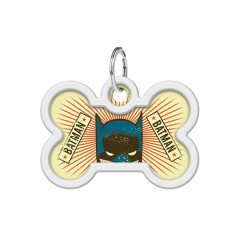Адресник "Бетмен вінтаж" Smart ID WauDog CoLLar