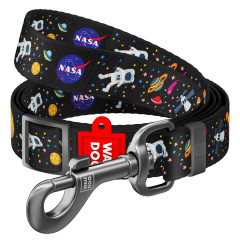 Повідець "NASA" ш 25 мм д 152-183 см регульований Nylon WauDog CoLLar