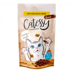 Ласощі для котів з птицею та сиром Poultry & Cheese Snack Catessy