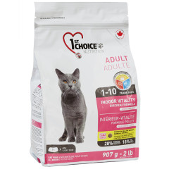 Сухий корм для котів з куркою Indoor Adult Cat 1st Choice Nutrition
