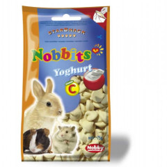Ласощі для гризунів Yoghurt 75 г Nobbits Nobby