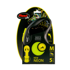 Повідець-рулетка Neon Flexi