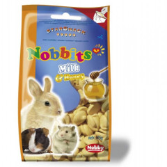 Ласощі для гризунів milk and honey 75 г Nobbits Nobby