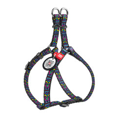 Шлея анатомічна  ш. 10 мм. д. 28-40 см."Інді" Nylon WauDog CoLLar