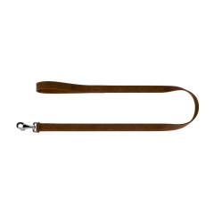 Повідець (ш. 20мм. д. 122см.) коричневий Eco-Soft WauDog CoLLar