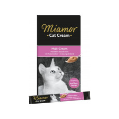 Ласощі для котів крем снек 15 г. Malt-Cream Miamor