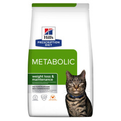 Ветеренарна дієта для котів з куркою Weight Management Metabolic Prescription Diet Hill's
