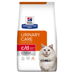 Ветеренарна дієта для котів з куркою Stress Urinaru Care C/D Prescription Diet Hill's