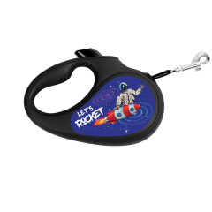 Повідець-рулетка "Ракета" до 15 кг. 5 м. WauDog CoLLar