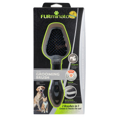 Щітка 2 в 1 Dual Grooming Brush Furminator