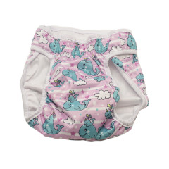 Підгузник багаторазовий Підгузник багаторазовий для самок "кити" Reusable Diapers for Female Misoko&Co